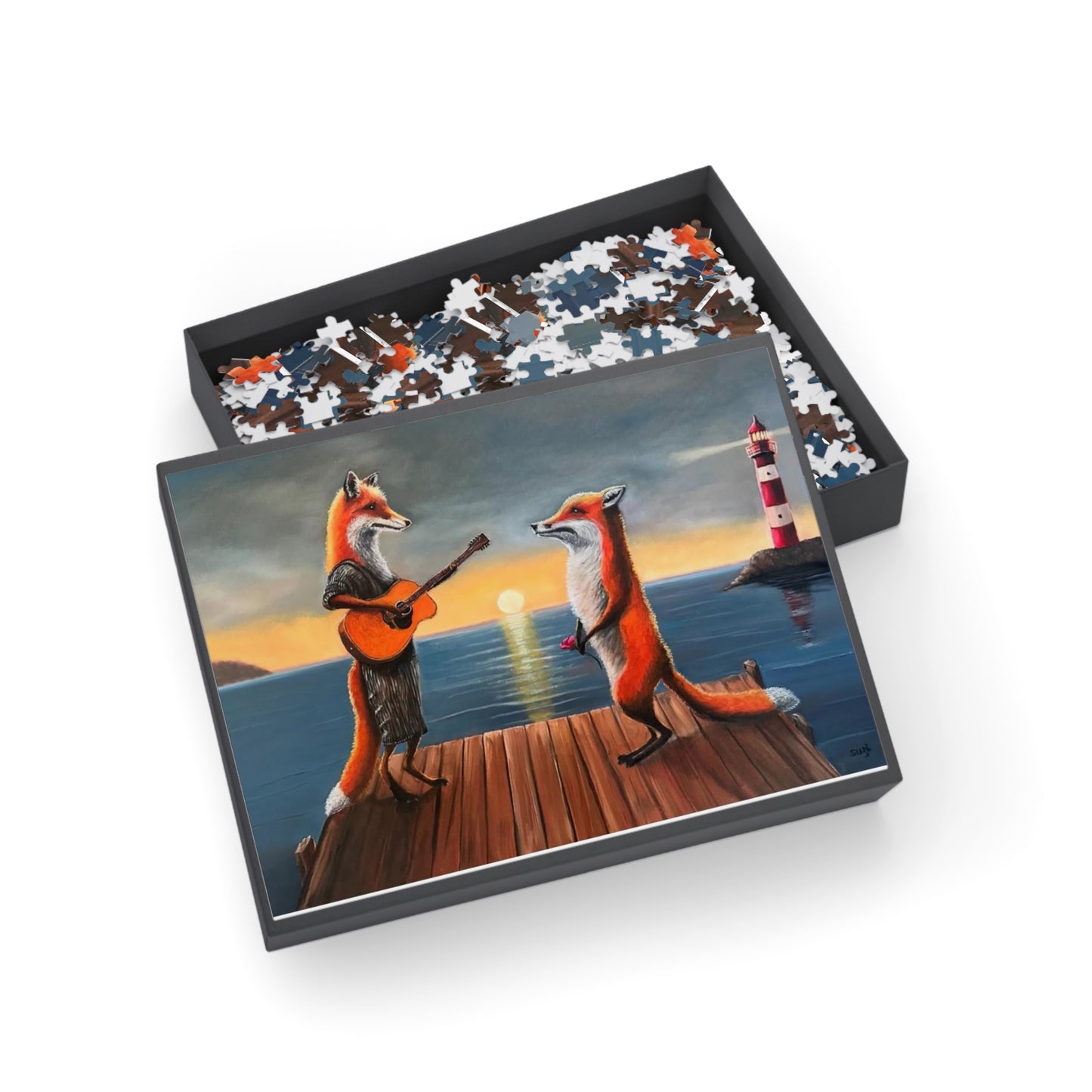 Advocate Harbour in Spring - Puzzle