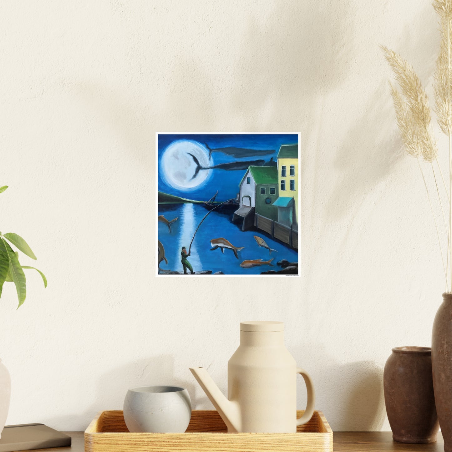 East Coast Fantasia - Whales – Print