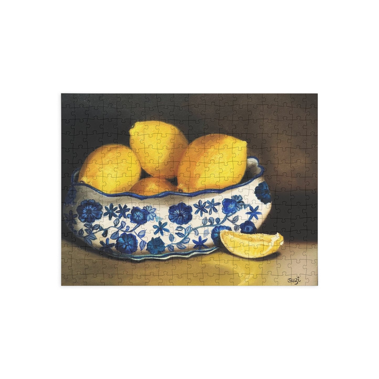 "When All You Have Are Lemons" Puzzle - 1000-Piece Jigsaw, Artistic Home Decor, Relaxing Hobby Gift, Family Activity, Perfect for Gatherings