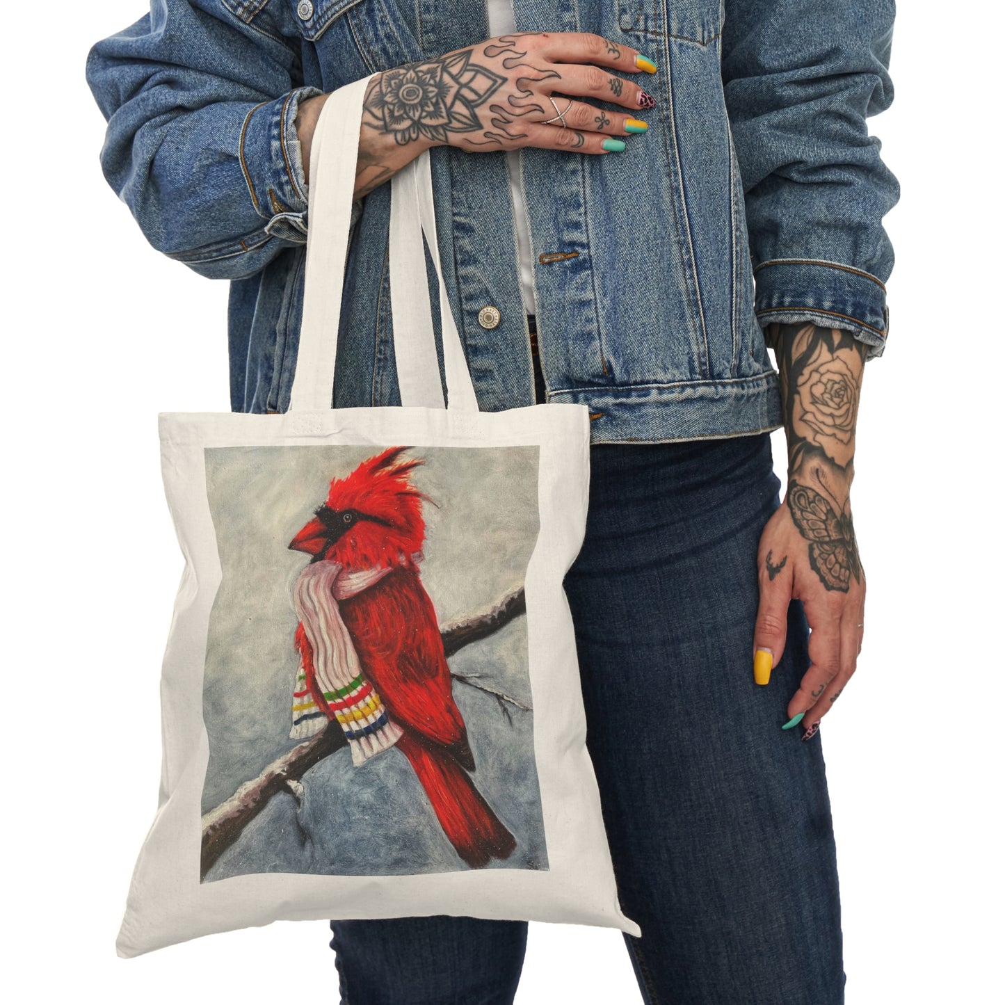 Bay’s Red Cardinal – Tote Bag