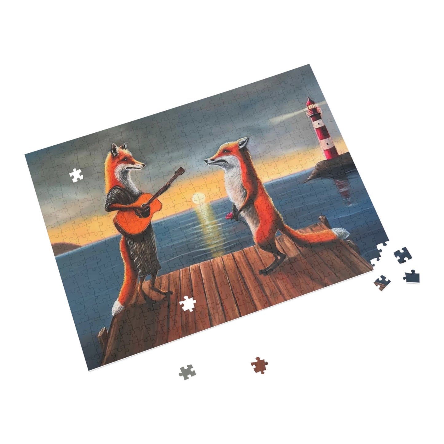Advocate Harbour in Spring - Puzzle