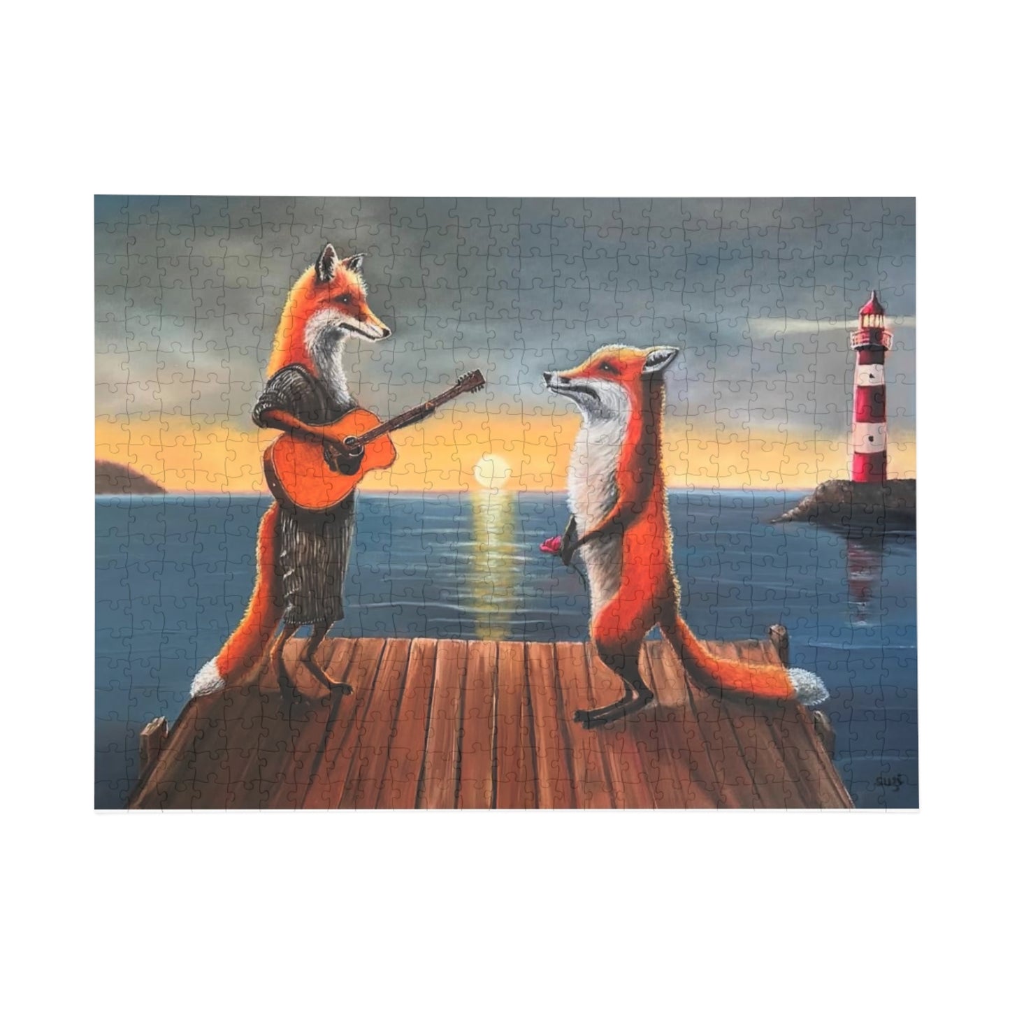 Advocate Harbour in Spring - Puzzle