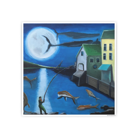 East Coast Fantasia - Whales – Print