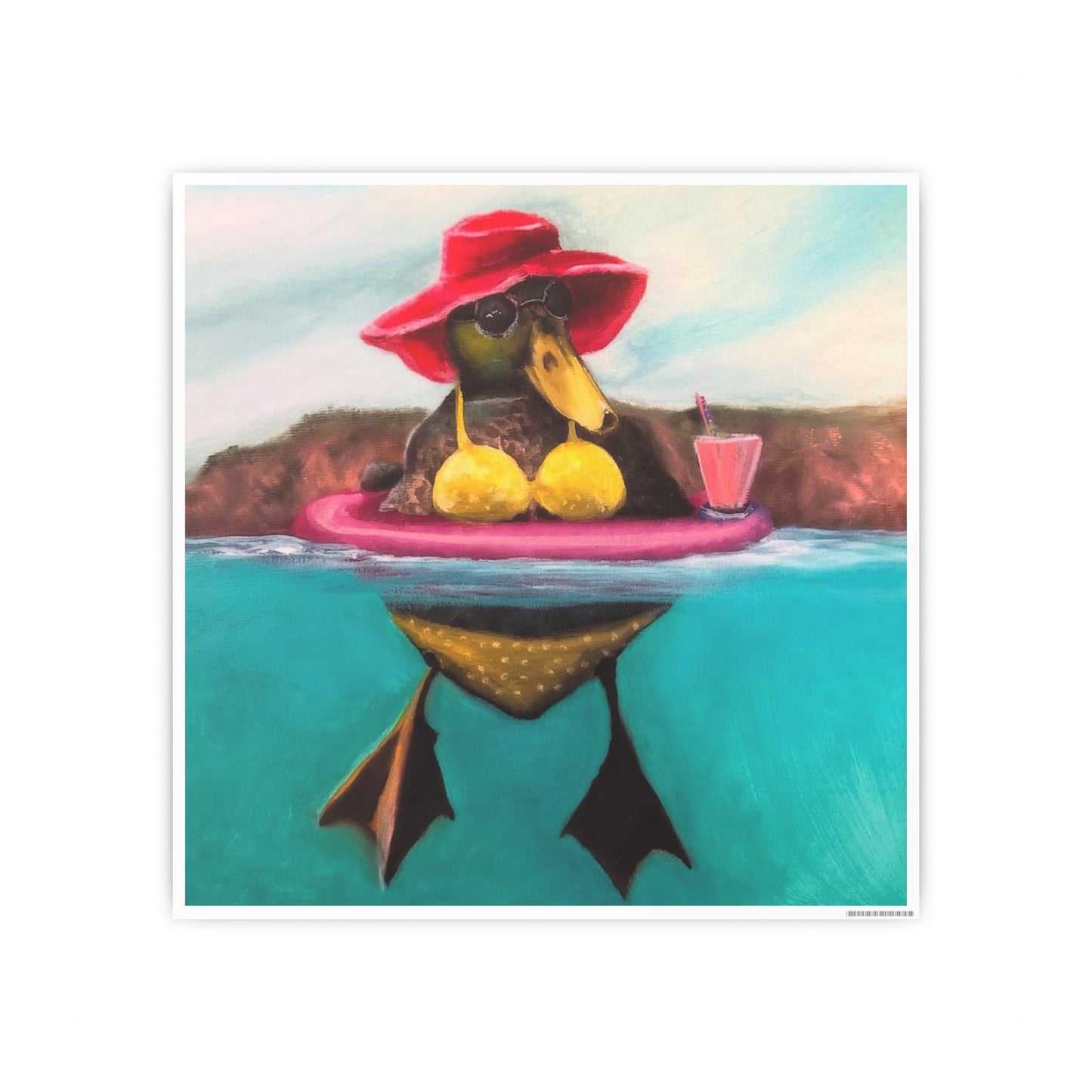 Cape Chignecto Concubine – Print of Original oil painting by Susanne Howard.    Website: DancingLakeArt.ca