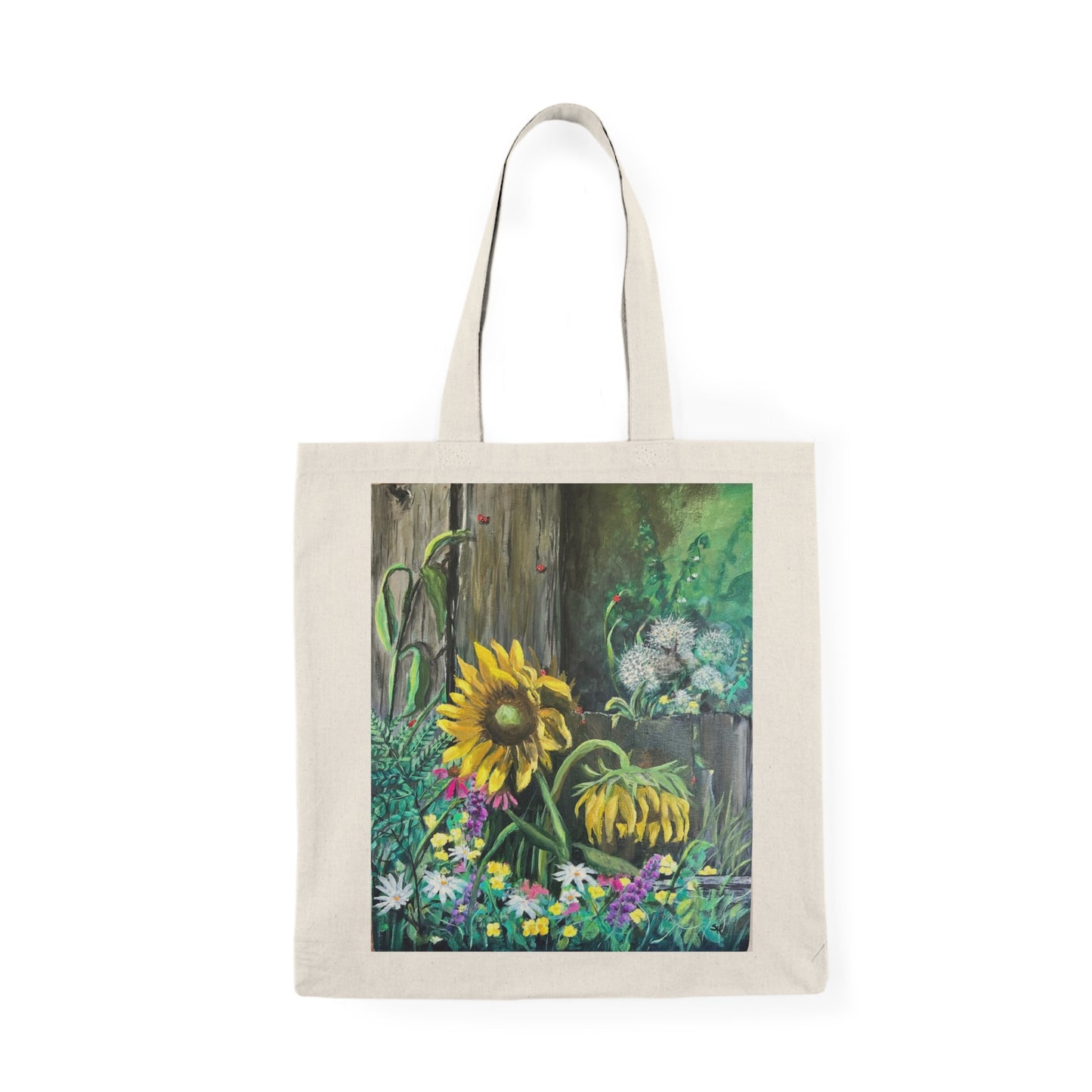 Barn Sunflowers - Tote Bag