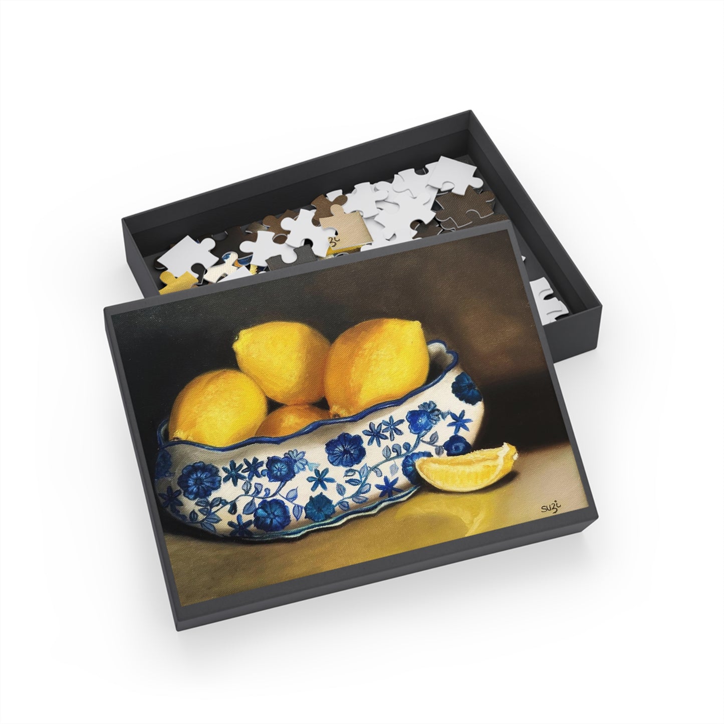 "When All You Have Are Lemons" Puzzle - 1000-Piece Jigsaw, Artistic Home Decor, Relaxing Hobby Gift, Family Activity, Perfect for Gatherings