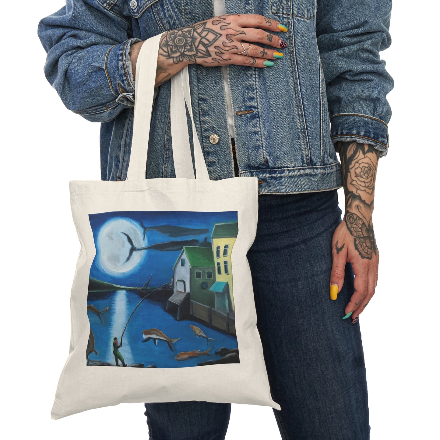 East Coast Fantasia - Whales – Tote Bag