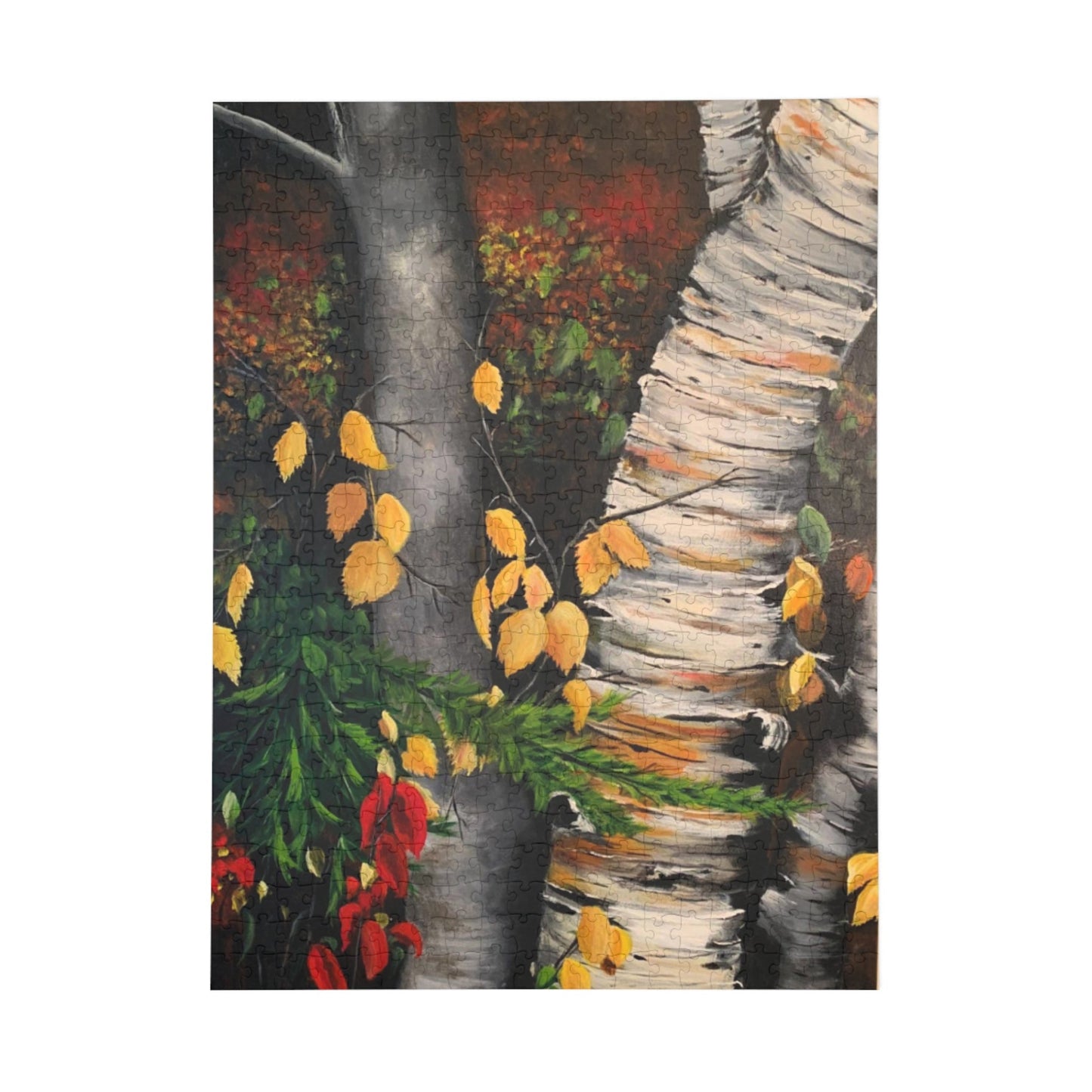 Birch and Elm in Muskoka - Puzzle