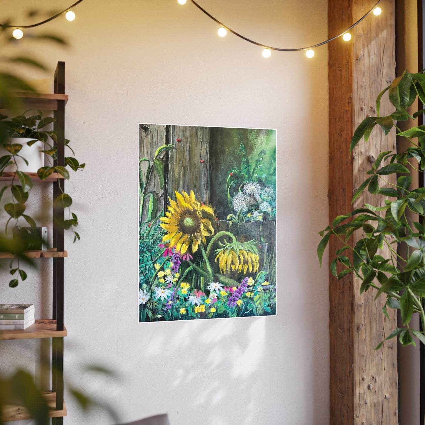 Barn Sunflowers – Print