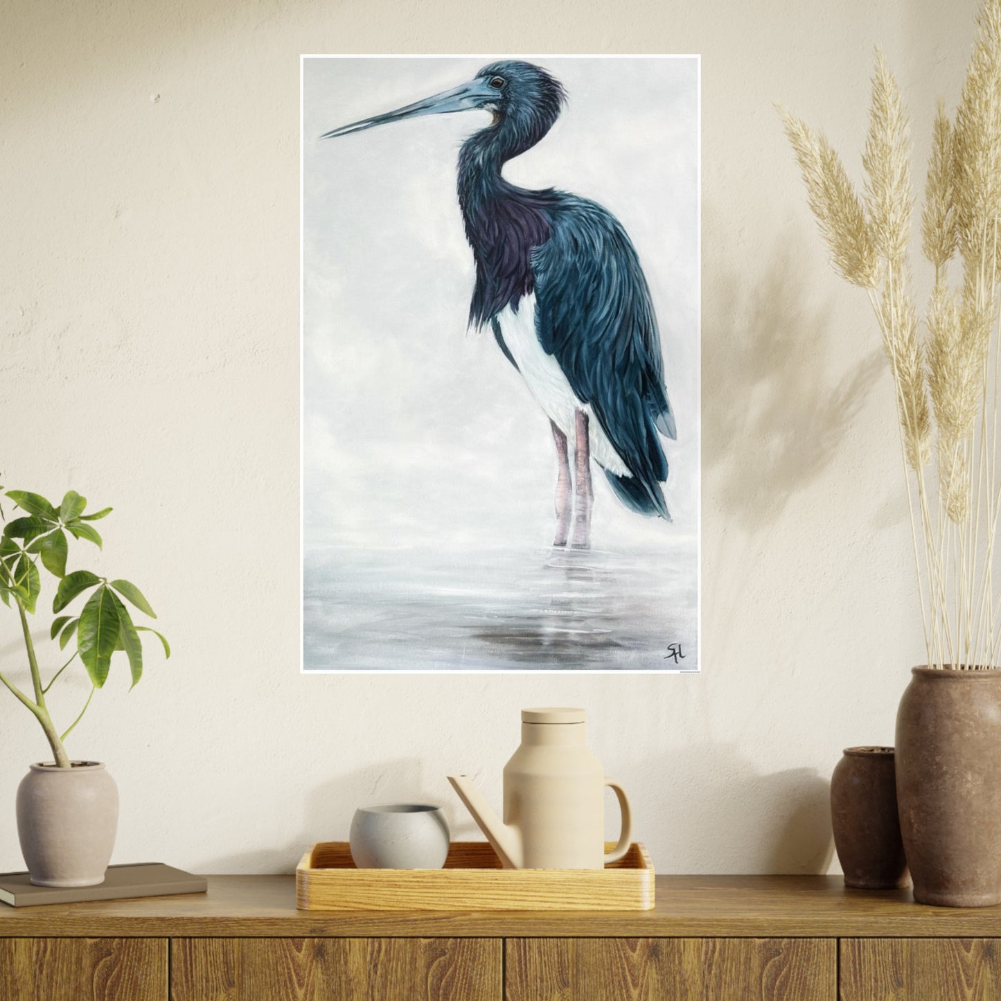 Blue Herron – Print