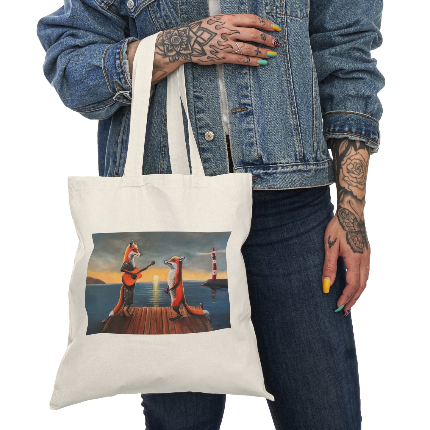 Atlantic Serenade – Tote Bag - Image from the Original oil painting by Susanne Howard at Website: DancingLakeArt.ca