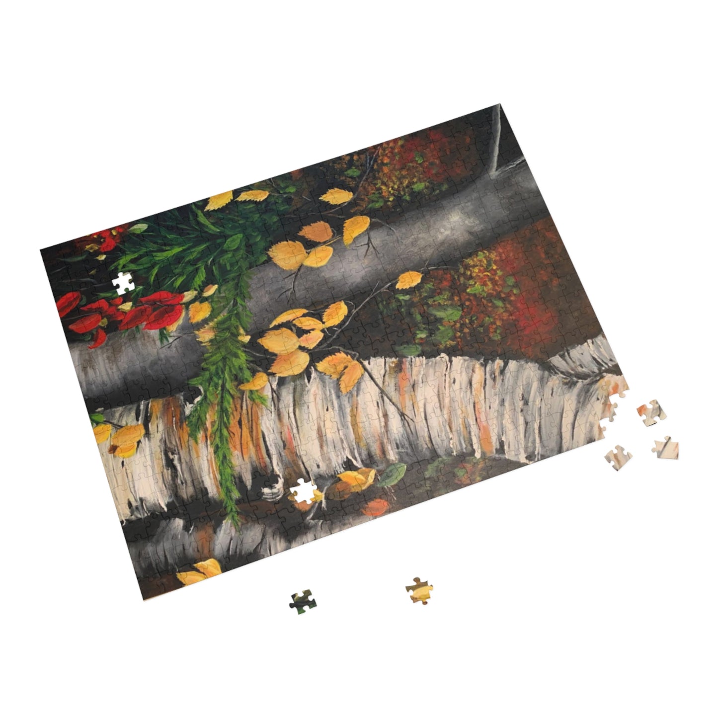 Birch and Elm in Muskoka - Puzzle