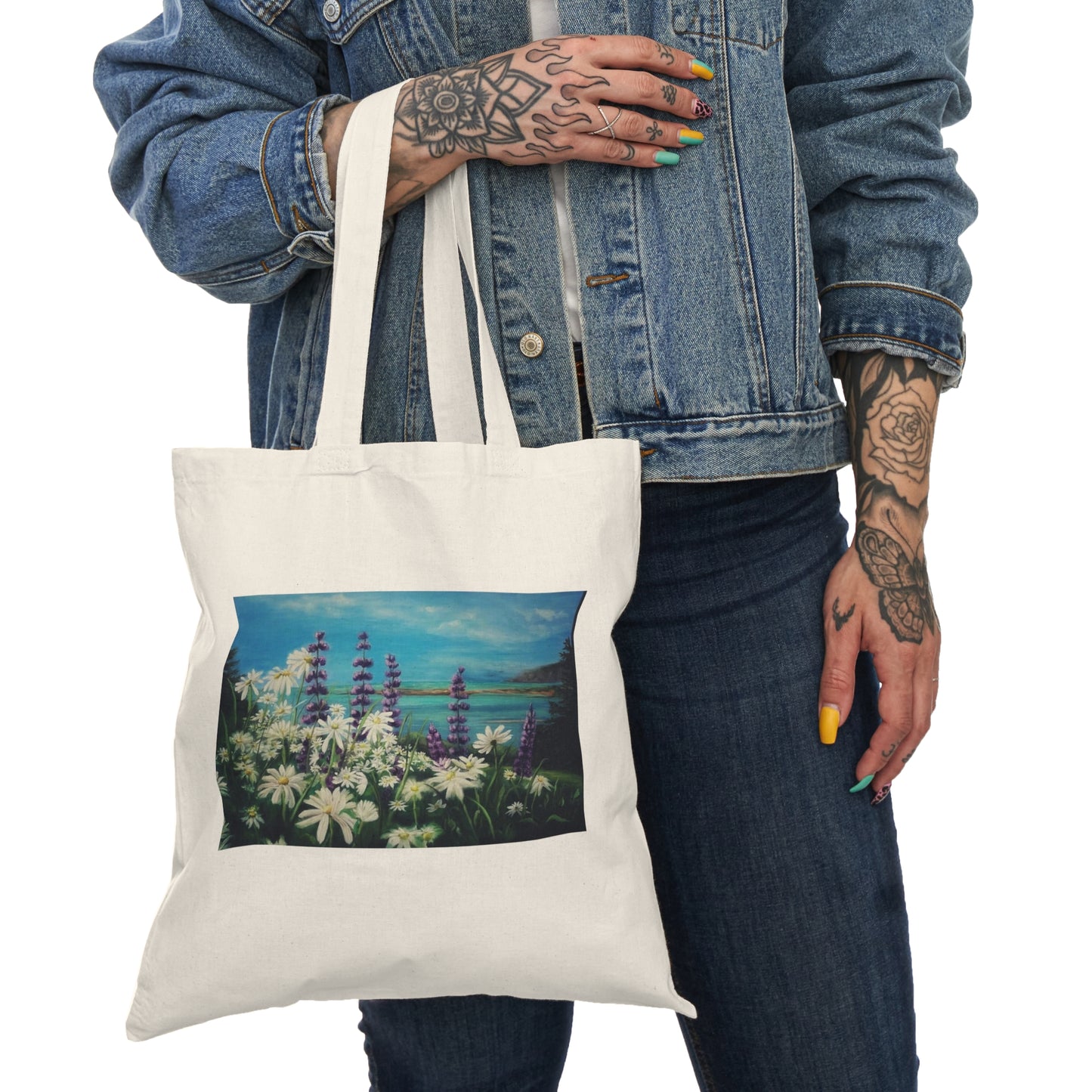 Cape Chignecto Daisy – Tote Bag