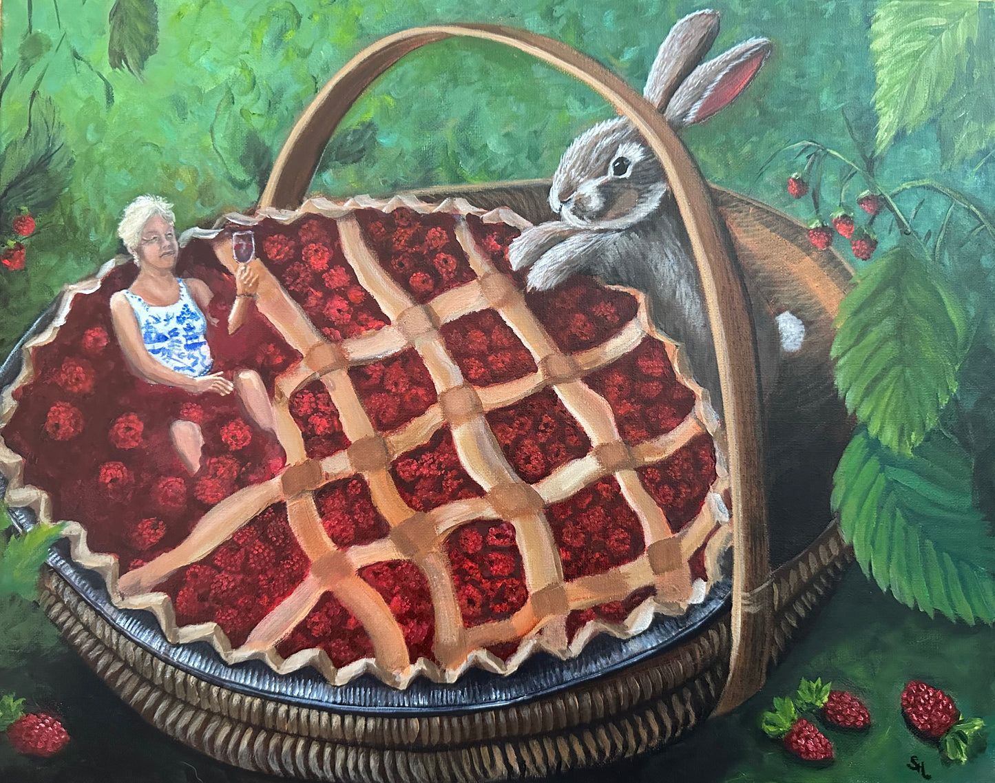Raspberry Pie Garden Fantasy
